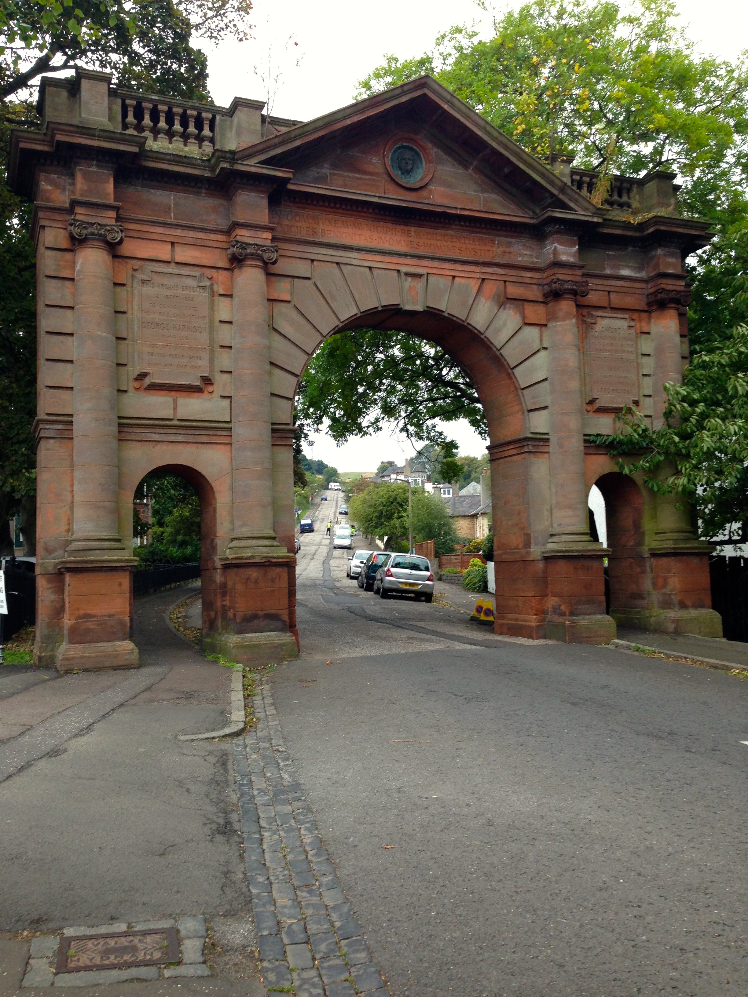 Entrance to the Royal Observatory, Edinburgh by Áine Ryan
